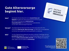 Digitale Rentenübersicht Digitale Rentenübersicht